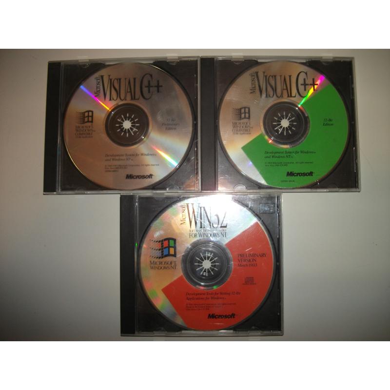 Rare Vintage Microsoft Windows NT 3.1 Operating System Developers Kit Visual C++
