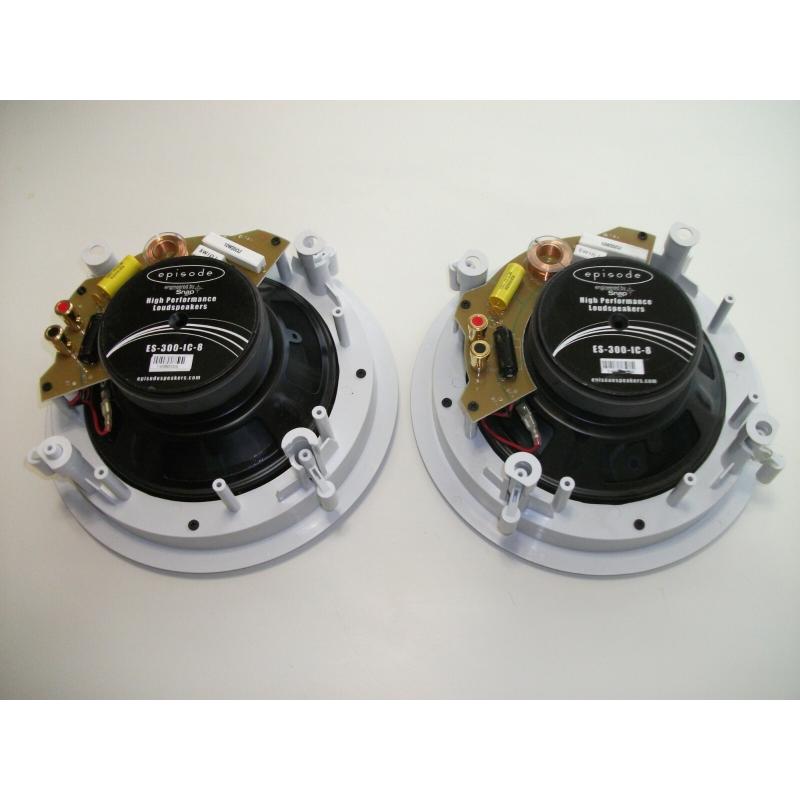 Quantity 2 - Episode ES-300-IC-8 High Performance In Ceiling Speaker by Snap AV