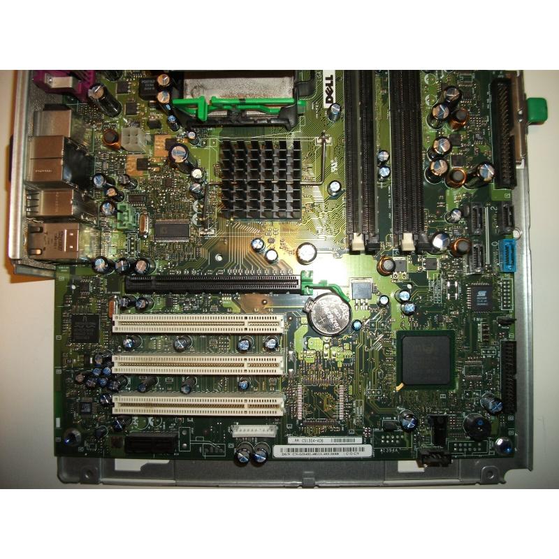 Dell Dimension 8400 0J3492 M/B w/ 1GB RAM, Heatsink, 3.0 GHz CPU & I/O Panel