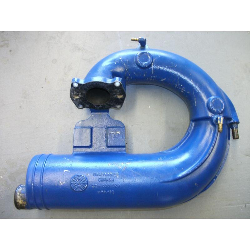 Exhaust Muffler Tuned Pipe Yellow 1992 92 SP 580 587 Seadoo Sea Doo SP587 SP580