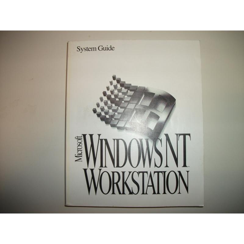Rare Vintage Microsoft Windows NT Workstation v3.5 (Not v3.51) Operating System