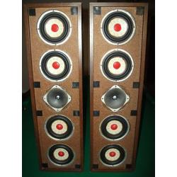 Unobtainium! Vintage Mid 1970's Stan White Glass Happening Shot-Glass Speakers